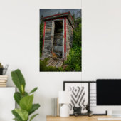 Poster Réfléchir deux fois (Bureau à domicile)