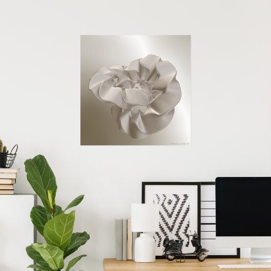 Poster Réfléchissez et ressentez ! (Bureau à domicile)