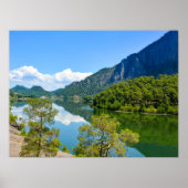 Poster Réflection du lac Scenic (Devant)