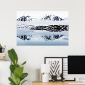 Poster Réflections de montagne, Norway (Bureau à domicile)