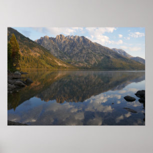 Poster Reflet à Jenny Lake II