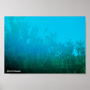 Poster Reflet dans l'eau