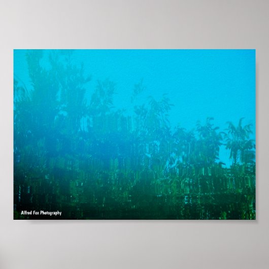 Poster Reflet dans l'eau (Devant)