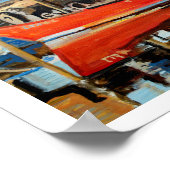 Poster Reflet de bateau (Coin)