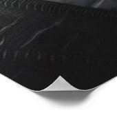 Poster Reflet de la casque d'astronaute de l'Univers (Coin)