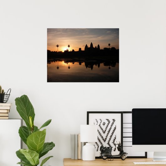 Poster reflet de la cheville (Bureau à domicile)