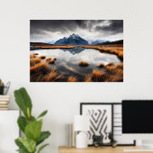 Poster Reflet de la tempête (Bureau à domicile)