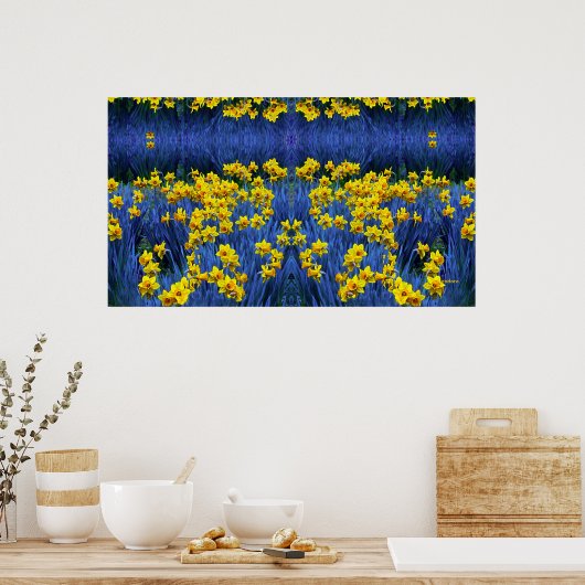 Poster Reflet des jonquilles (Cuisine)