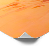 Poster Reflet du coucher de soleil de Bouddha (Coin)