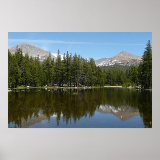 Poster Reflet du lac de Yosemite (Devant)