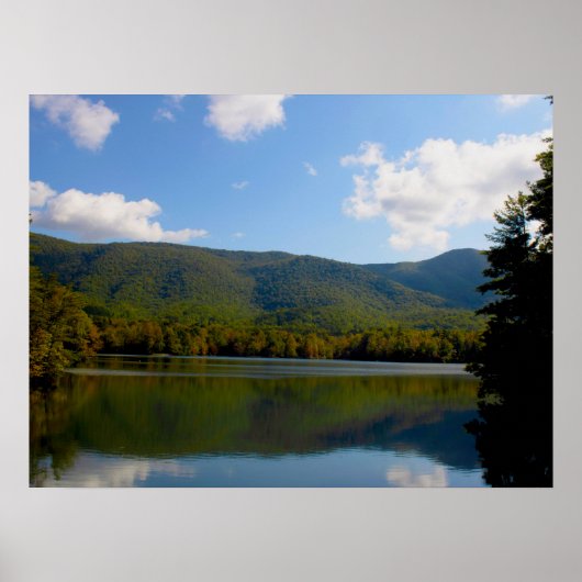 Poster Reflet du lac Indian Boundary (Devant)