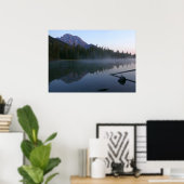 Poster Reflet du lever de soleil à String Lake II (Bureau à domicile)