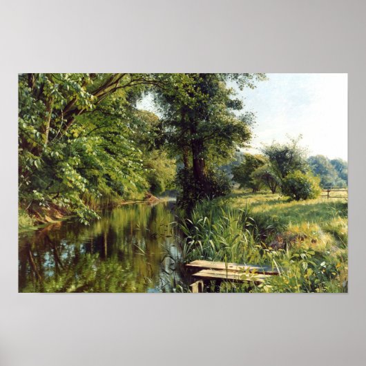 Poster Reflet du printemps par Peder Mork Monsted (Devant)