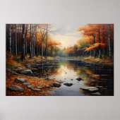 Poster Reflets d'automne (Devant)