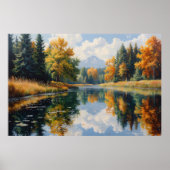Poster Reflets d'automne (Devant)