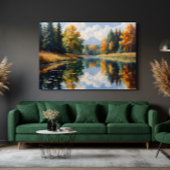 Poster Reflets d'automne