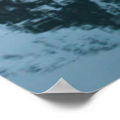 Poster Reflets de glacier, Norvège (Coin)