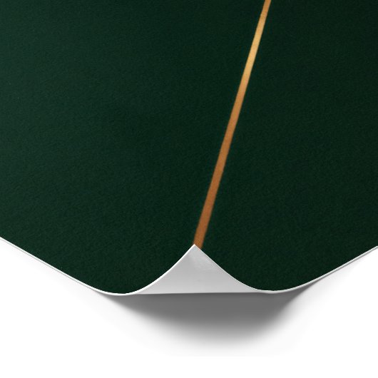 Poster Reflets de Ligne Éternelle (Coin)