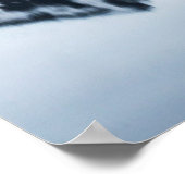Poster Reflets de montagnes, Norvège (Coin)