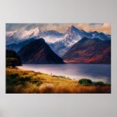 Poster Reflets du coucher de soleil (Devant)