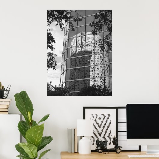 Poster Réflexion (Bureau à domicile)