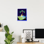 Poster Réflexion (Bureau à domicile)