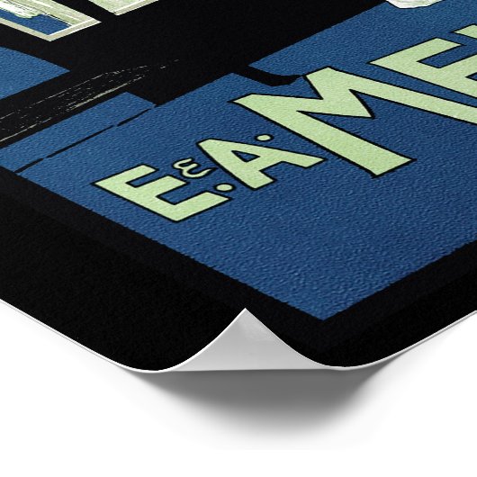 Poster Réflexion à la mode (Coin)