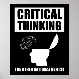 Poster Réflexion critique sur l'autre déficit national
