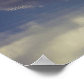Poster Réflexion dans l'eau (Coin)