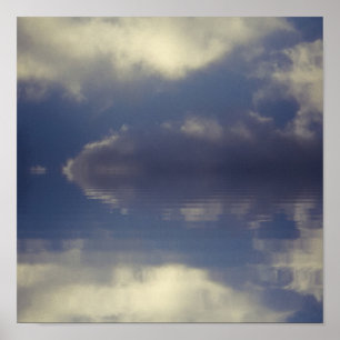 Poster Réflexion dans l'eau