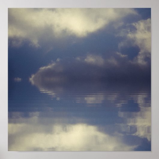 Poster Réflexion dans l'eau (Devant)