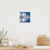 Poster Réflexion dans l'eau (Cuisine)