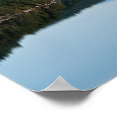 Poster Réflexion dans un lac - Île de Vancouver, Canada (Coin)