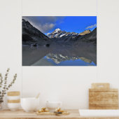 Poster Réflexion d'Aoraki (Cuisine)