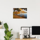 Poster Réflexion d'automne (Bureau à domicile)