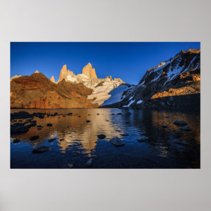 Poster Réflexion De Fitz Roy À Sunrise