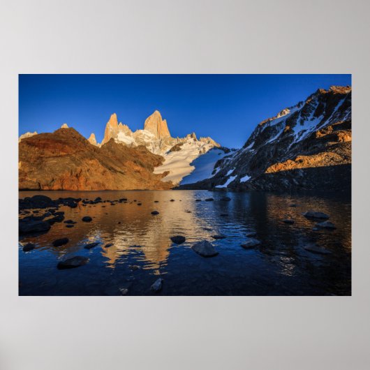 Poster Réflexion De Fitz Roy À Sunrise (Devant)