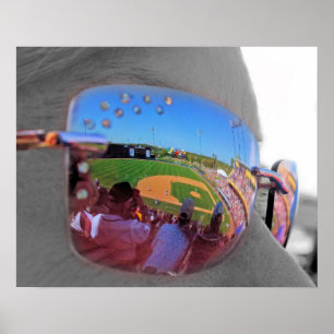 Poster Réflexion de jeu de boule