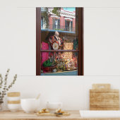 Poster Réflexion de la fenêtre NOLA (Cuisine)