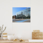 Poster Réflexion de l'Hôtel de Ville de Copenhague (Cuisine)