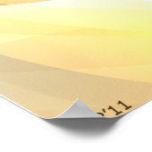 Poster Réflexion de section transversale (Coin)