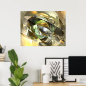 Poster Réflexion de section transversale (Bureau à domicile)