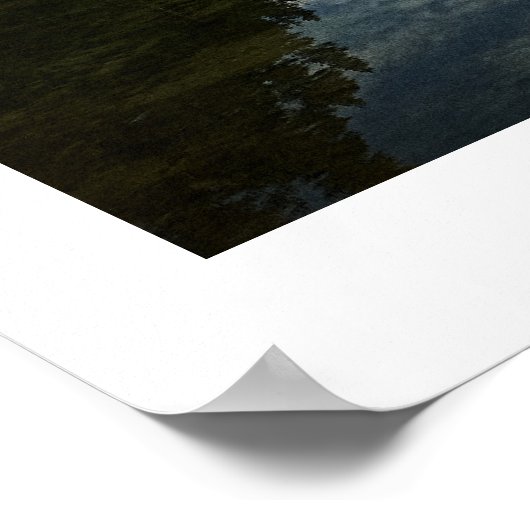 Poster Réflexion de Wrights Lake (Coin)