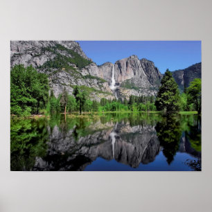 Poster Réflexion de Yosemite Falls