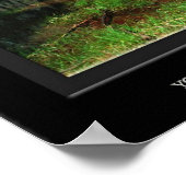 Poster Réflexion des chutes de Yosemite (Coin)