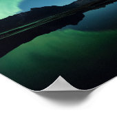 Poster Réflexion des feux du Nord (Coin)