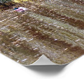 Poster Réflexion des saules (Coin)