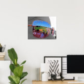 Poster Réflexion du jeu de balle (Bureau à domicile)