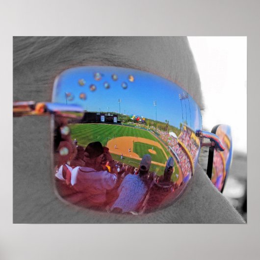 Poster Réflexion du jeu de balle (Devant)