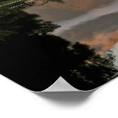 Poster Réflexion du lac Matheson (Coin)